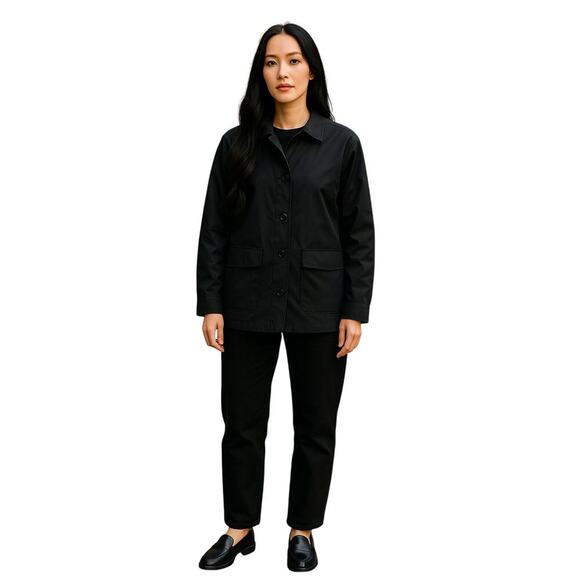 London Fog Reversible Floral Print Jacket – Women’s Small Petite – Pink/Green - Picture 1 of 9